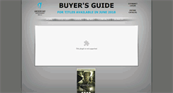 Desktop Screenshot of buyersguide.anchorbayentertainment.com